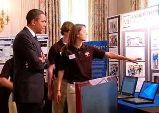 First Ever White House Science Fair Promotes Kid Power 