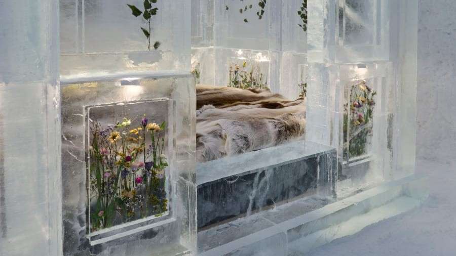 This Hotel Suite Carved in Ice Will Leave You Warm With Memories of Nature's Beauty 