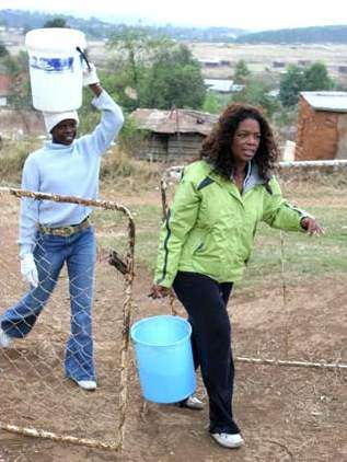 Oprah Educates Girls in Africa Despite Struggles to "Get It Right" 