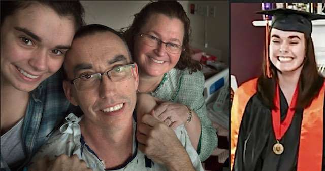 School Brings Early Graduation to His Home So Terminally-ill Dad Can Watch (Video) 