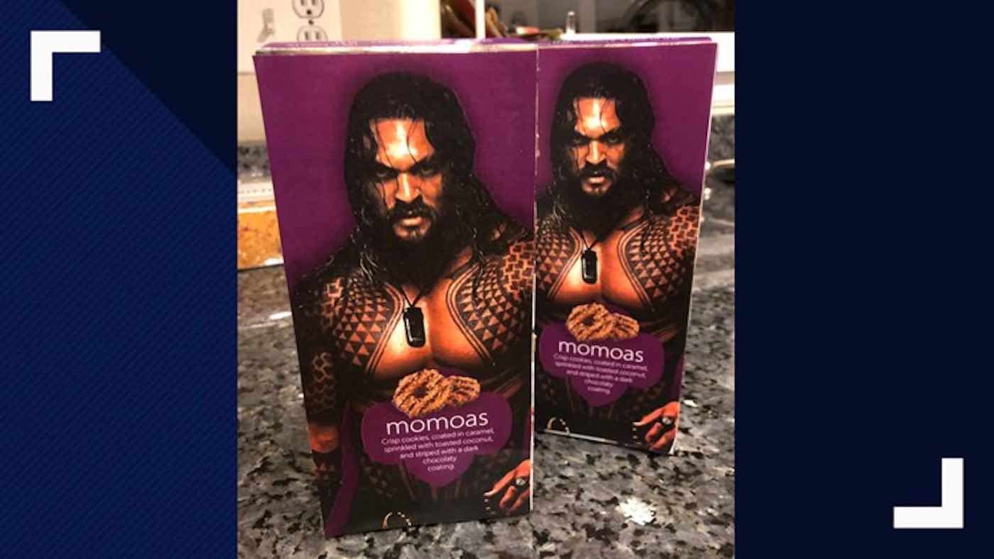 Clever Girl Scout's Business is Booming After She Launches Jason 'Momoa Samoa' Cookies 