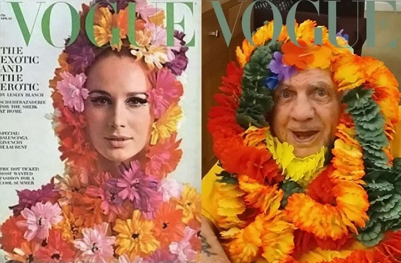 Creative Seniors Take On The Latest Trend And Recreate Vogue Covers - LOOK 