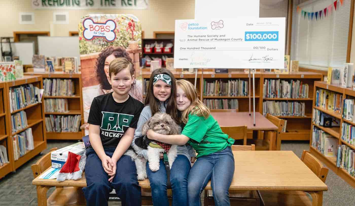 First Graders Persuaded School to Adopt Therapy Dog-And Their Story Won $100K for Shelter That Housed Him 
