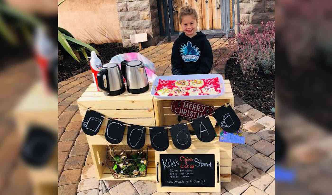 This 5-Year-old Paid Off Lunch Debts for 123 Classmates Simply By Selling Cookies and Hot Cocoa 
