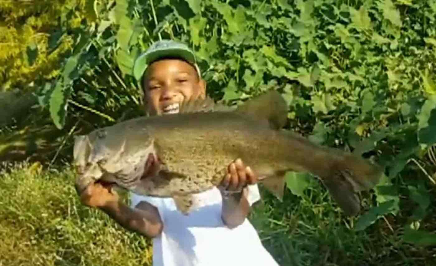 Watch This Young Fisherman Melt Hearts By Releasing the Biggest Fish He Ever Caught 