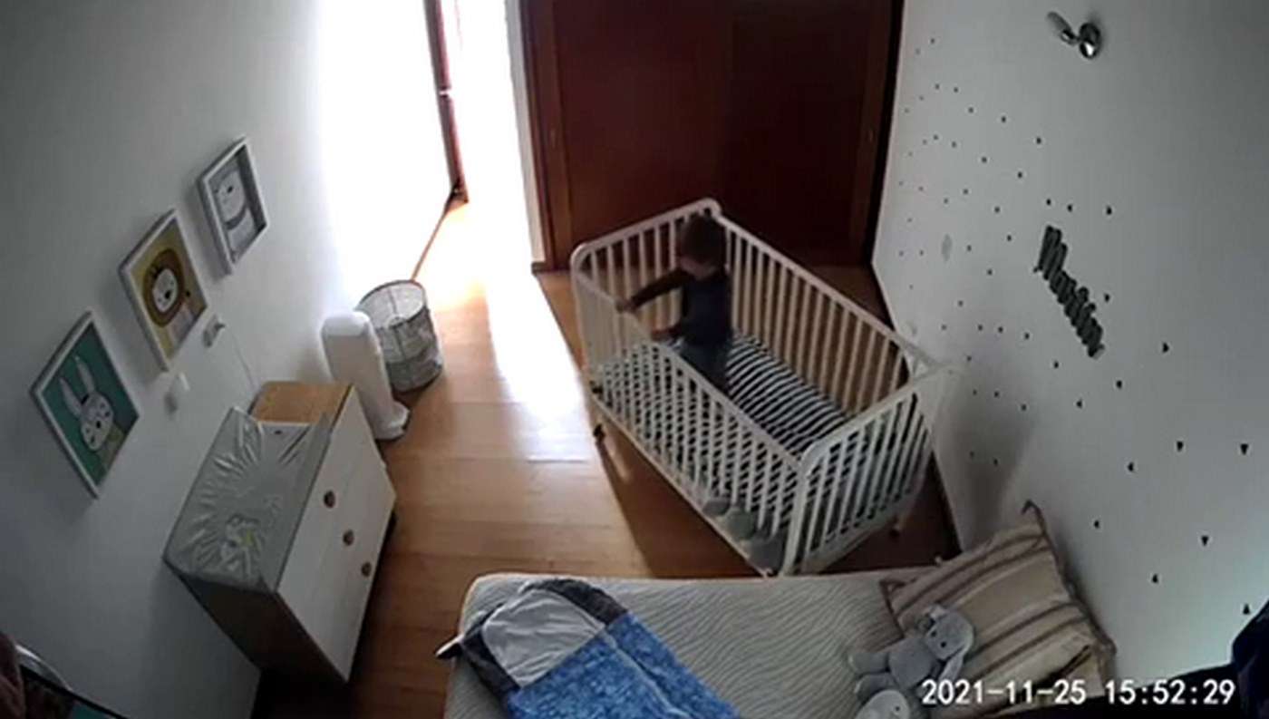 Toddler Avoids Bedtime by Shimmying His Crib Across Floor in 'Mission Possible' Escape 