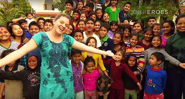 Backpacker Uses Life Savings to Fund Home For Orphans She Met in Nepal 