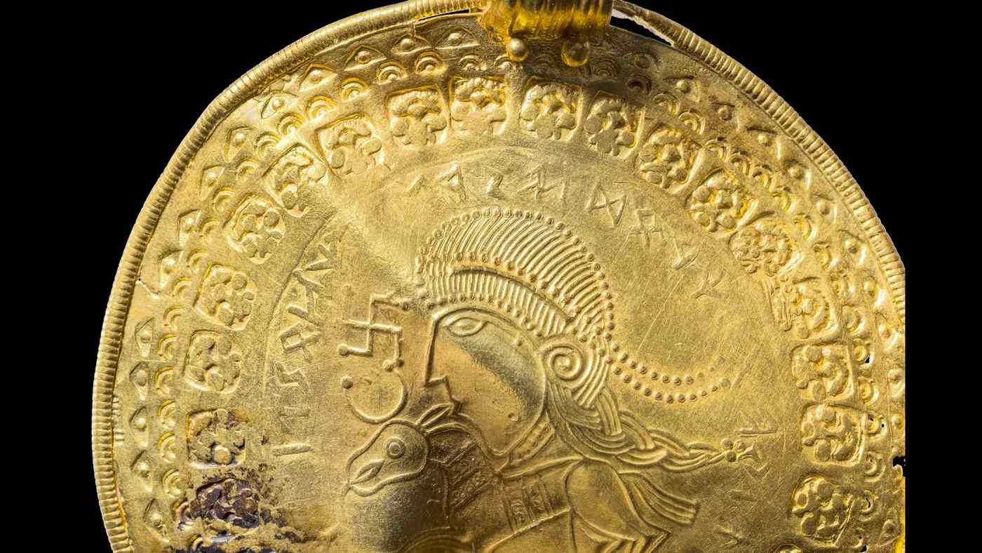Gold Disk Unearthed Contains Oldest Reference to Norse God Odin: 'A Huge Discovery' of 'Pure Ecstasy' 