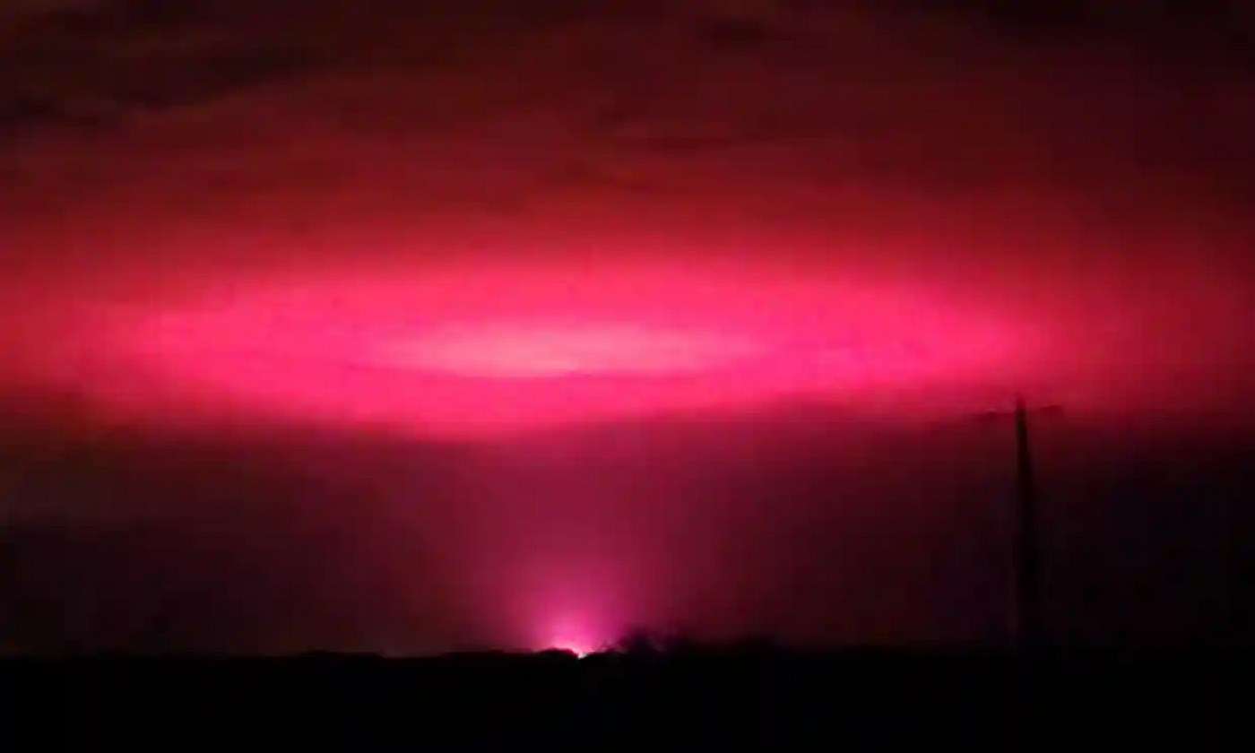 The Strange Pink Glow Over Victoria, Australia Turned Out to Be Happy Cannabis Accident 
