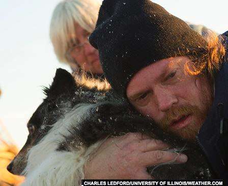 Tornado Survivor Finds His Missing Dog Buried Alive Under Rubble 