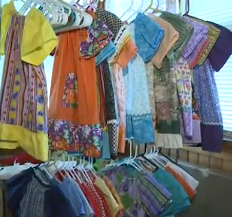 99-year-old Woman Sews a Dress for an African Child Every Single Day 