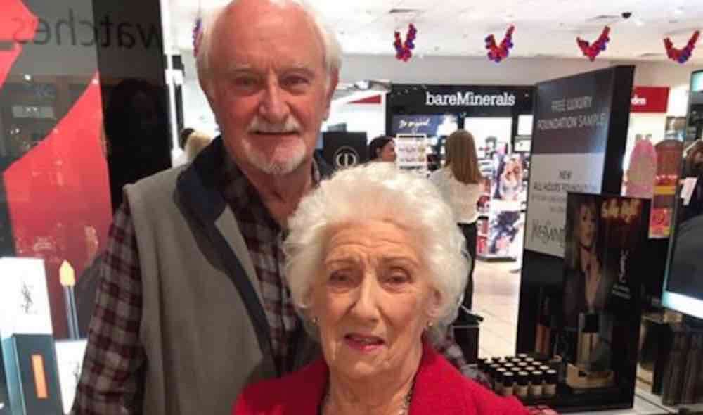 Senior Learns How to Do Wife's Makeup Before She Goes Blind 