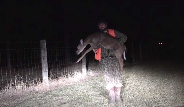 Watch Deer Go Limp In Hunter's Arms When It Realizes It's Being Rescued 